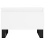 Couchtische 2 Stk. Holzwerkstoff weiß 50x46x35 cm von , Couchtisch - Ref: Foro24-830877, Preis: 66,02 €, Rabatt: %