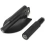 Black carbon steel folding shovel by vidaXL, Shovels and picks - Ref: Foro24-142228, Price: 15,33 €, Discount: %