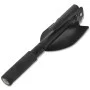 Black carbon steel folding shovel by vidaXL, Shovels and picks - Ref: Foro24-142228, Price: 15,33 €, Discount: %