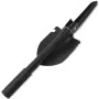 Black carbon steel folding shovel by vidaXL, Shovels and picks - Ref: Foro24-142228, Price: 15,33 €, Discount: %