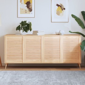 Schranktüren mit Lattenrost, 4 Stück, Kiefernholz, 69 x 49,4 cm von , Schranktüren - Ref: Foro24-151129, Preis: 86,70 €, Raba...