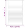 Puertas de armario de lamas 4 uds madera de pino 69x49,4 cm de , Puertas de armarios - Ref: Foro24-151129, Precio: 92,11 €, D...