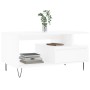 Mesa de centro madera contrachapada blanca 90x49x45 cm | Foro24.es | Tu tienda online para hogar, jardín y más Foro24.es