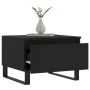 Mesas de centro 2 uds madera de ingeniería negro 50x46x35 cm de , Mesas de centro - Ref: Foro24-830879, Precio: 65,59 €, Desc...
