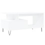 Mesa de centro madera contrachapada blanca 90x49x45 cm | Foro24.es | Tu tienda online para hogar, jardín y más Foro24.es