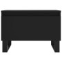 Couchtische 2 Stück, schwarzes Holzwerkstoff, 50 x 46 x 35 cm von , Couchtisch - Ref: Foro24-830879, Preis: 66,19 €, Rabatt: %