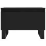 Mesas de centro 2 uds madera de ingeniería negro 50x46x35 cm de , Mesas de centro - Ref: Foro24-830879, Precio: 65,59 €, Desc...