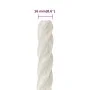Weißes Polypropylen-Arbeitsseil 16 mm 250 m von , Seile und Metallschnüre - Ref: Foro24-153067, Preis: 161,91 €, Rabatt: %