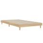 Bettgestell aus Sonoma-Eiche-Holzwerkstoff, 100 x 200 cm von , Betten und Lattenroste - Ref: Foro24-832056, Preis: 81,05 €, R...