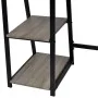 Desk with 2 shelves gray and oak by vidaXL, Desks - Ref: Foro24-20137, Price: 105,88 €, Discount: %
