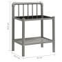 Mesitas de noche 2 unidades metal y vidrio gris y negro de vidaXL, Mesitas de noche - Ref: Foro24-325101, Precio: 45,41 €, De...