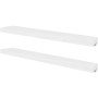 Wandregale 4 Einheiten weiß 100 cm von , Regale und Regale - Ref: Foro24-275999, Preis: 95,51 €, Rabatt: %