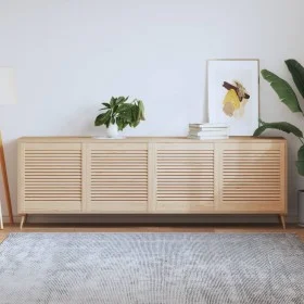 Lamellenschranktüren 4 Stk. Kiefernholz 61,5x59,4 cm von , Schranktüren - Ref: Foro24-151123, Preis: 53,16 €, Rabatt: %