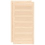 Lamellenschranktür 2 Stk. Zirbenholz 99,3x49,4 cm von , Schranktüren - Ref: Foro24-151137, Preis: 65,64 €, Rabatt: %