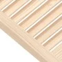 Closet door with 2 slat panels, made of pine wood, 99.3x49.4 cm by , cabinet doors - Ref: Foro24-151137, Price: 66,93 €, Disc...