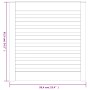 Lamellenschranktüren 4 Stk. Kiefernholz 61,5x59,4 cm von , Schranktüren - Ref: Foro24-151123, Preis: 53,70 €, Rabatt: %