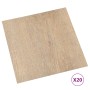 Self-adhesive floor pallets 20 units PVC brown 1.86 m² by , Floors and carpets - Ref: Foro24-330141, Price: 39,01 €, Discount: %