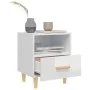 Bedside tables 2 units glossy white 40x35x47 cm by , Nightstands - Ref: Foro24-812019, Price: 85,97 €, Discount: %