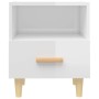 Nachttische 2 Einheiten glänzend weiß 40x35x47 cm von , Nachttische - Ref: Foro24-812019, Preis: 87,29 €, Rabatt: %