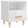 Bedside tables 2 units glossy white 40x35x47 cm by , Nightstands - Ref: Foro24-812019, Price: 85,97 €, Discount: %