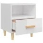Bedside tables 2 units glossy white 40x35x47 cm by , Nightstands - Ref: Foro24-812019, Price: 85,97 €, Discount: %