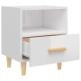 Nachttische 2 Einheiten glänzend weiß 40x35x47 cm von , Nachttische - Ref: Foro24-812019, Preis: 87,29 €, Rabatt: %