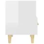 Bedside tables 2 units glossy white 40x35x47 cm by , Nightstands - Ref: Foro24-812019, Price: 85,97 €, Discount: %