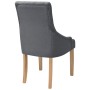 Esszimmerstühle 2 Einheiten dunkelgrauer Stoff von vidaXL, Essstühle - Ref: Foro24-243636, Preis: 255,20 €, Rabatt: %