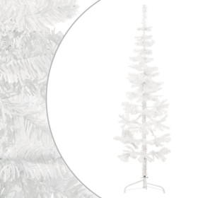 Halber künstlicher Weihnachtsbaum mit weißem Ständer 120 cm von , Weihnachtsbäume - Ref: Foro24-344565, Preis: 13,53 €, Rabat...