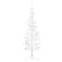 Half artificial Christmas tree with white stand 120 cm by , Christmas trees - Ref: Foro24-344565, Price: 13,39 €, Discount: %