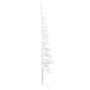 Half artificial Christmas tree with white stand 120 cm by , Christmas trees - Ref: Foro24-344565, Price: 13,53 €, Discount: %