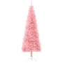 Artificial half Christmas tree with pink stand 180 cm by , Christmas trees - Ref: Foro24-344571, Price: 16,12 €, Discount: %