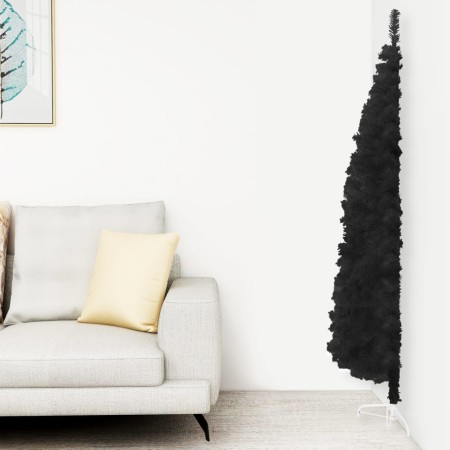 Künstlicher halber Weihnachtsbaum mit schwarzem Ständer 240 cm von , Weihnachtsbäume - Ref: Foro24-344578, Preis: 20,62 €, Ra...