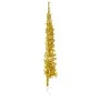 Artificial half Christmas tree with golden stand 210 cm by , Christmas trees - Ref: Foro24-344592, Price: 17,96 €, Discount: %