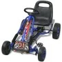 Kart with pedals adjustable seat blue by vidaXL, Pedal or push vehicles - Ref: Foro24-80152, Price: 172,26 €, Discount: %