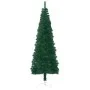 Artificial half Christmas tree with green stand 120 cm by , Christmas trees - Ref: Foro24-344599, Price: 9,78 €, Discount: %