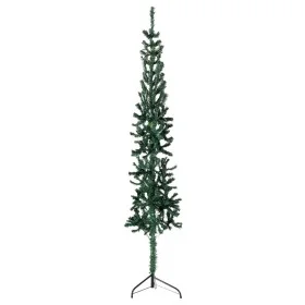 Artificial half Christmas tree with green stand 210 cm by , Christmas trees - Ref: Foro24-344602, Price: 17,01 €, Discount: %