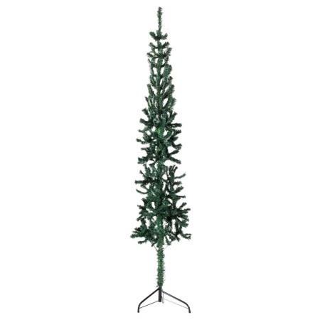 Künstlicher halber Weihnachtsbaum mit grünem Ständer 210 cm von , Weihnachtsbäume - Ref: Foro24-344602, Preis: 17,17 €, Rabat...
