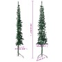 Künstlicher halber Weihnachtsbaum mit grünem Ständer 210 cm von , Weihnachtsbäume - Ref: Foro24-344602, Preis: 17,17 €, Rabat...