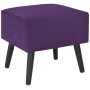 Mesitas de noche 2 unidades 40x35x40cm terciopelo morado oscuro de vidaXL, Mesitas de noche - Ref: Foro24-276385, Precio: 125...