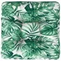 Cushion for pallets, leaf print fabric, 60x61.5x10 cm by , Cushions for chairs and sofas - Ref: Foro24-360890, Price: 21,53 €...