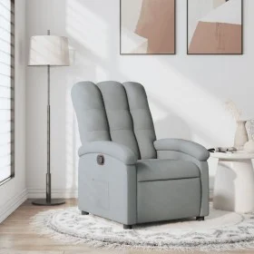 Relaxsessel aus hellgrauem Stoff von , Sessel - Ref: Foro24-371727, Preis: 188,03 €, Rabatt: %