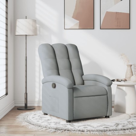 Light gray fabric recliner by , Armchairs - Ref: Foro24-371727, Price: 190,99 €, Discount: %