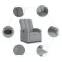 Relaxsessel aus hellgrauem Stoff von , Sessel - Ref: Foro24-371727, Preis: 188,03 €, Rabatt: %