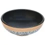 Lavabo sobre encimera redondo cerámica multicolor Φ41x14 cm de , Lavabos - Ref: Foro24-155056, Precio: 109,80 €, Descuento: %