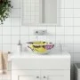 Round multicolored ceramic countertop washbasin Φ41x14 cm by , Sinks - Ref: Foro24-155054, Price: 100,95 €, Discount: %