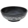 Lavabo sobre encimera redondo cerámica negro y azul Φ41x14 cm de , Lavabos - Ref: Foro24-155063, Precio: 91,43 €, Descuento: %