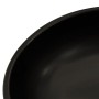 Rundes Aufsatzwaschbecken Keramik schwarz und blau Φ41x14 cm von , Sinkt - Ref: Foro24-155063, Preis: 92,64 €, Rabatt: %