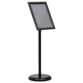 Schwarzer A4-Plakatständer aus Aluminiumlegierung, Bodenständer von , Zähler - Ref: Foro24-51208, Preis: 37,03 €, Rabatt: %