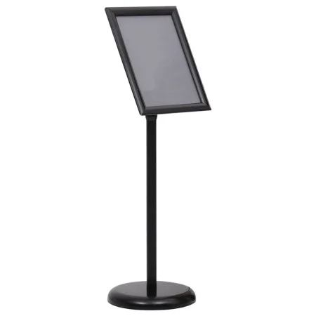 Schwarzer A4-Plakatständer aus Aluminiumlegierung, Bodenständer von , Zähler - Ref: Foro24-51208, Preis: 37,03 €, Rabatt: %